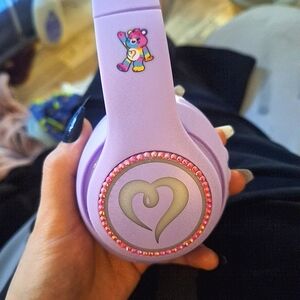 CareBears Rainbow Light-Up Blinged Bluetooth Headphones